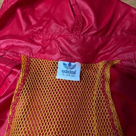 American Vintage 80s Adidas Windbreaker Jacket Small - Picture 6 of 7